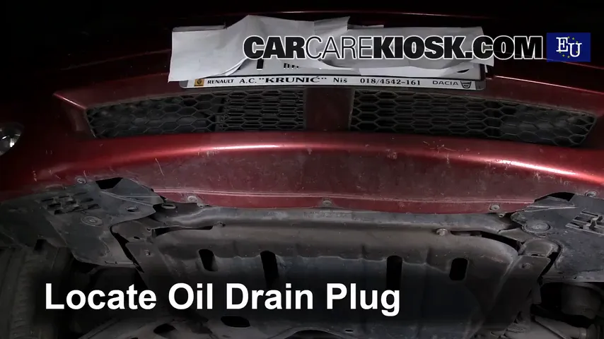 2006 Dacia Logan Prestige 1.6L 4 Cyl. Oil Change Oil and Oil Filter